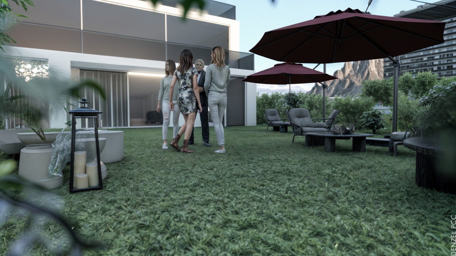 terraza, terrace, sostenible, coworking, arquitectura, penthouse